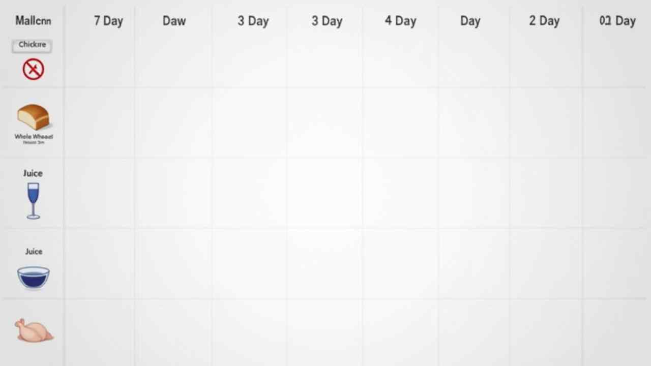 🩺 Your 1-Week Colonoscopy Diet Sheet [A Day-by-Day Guide]