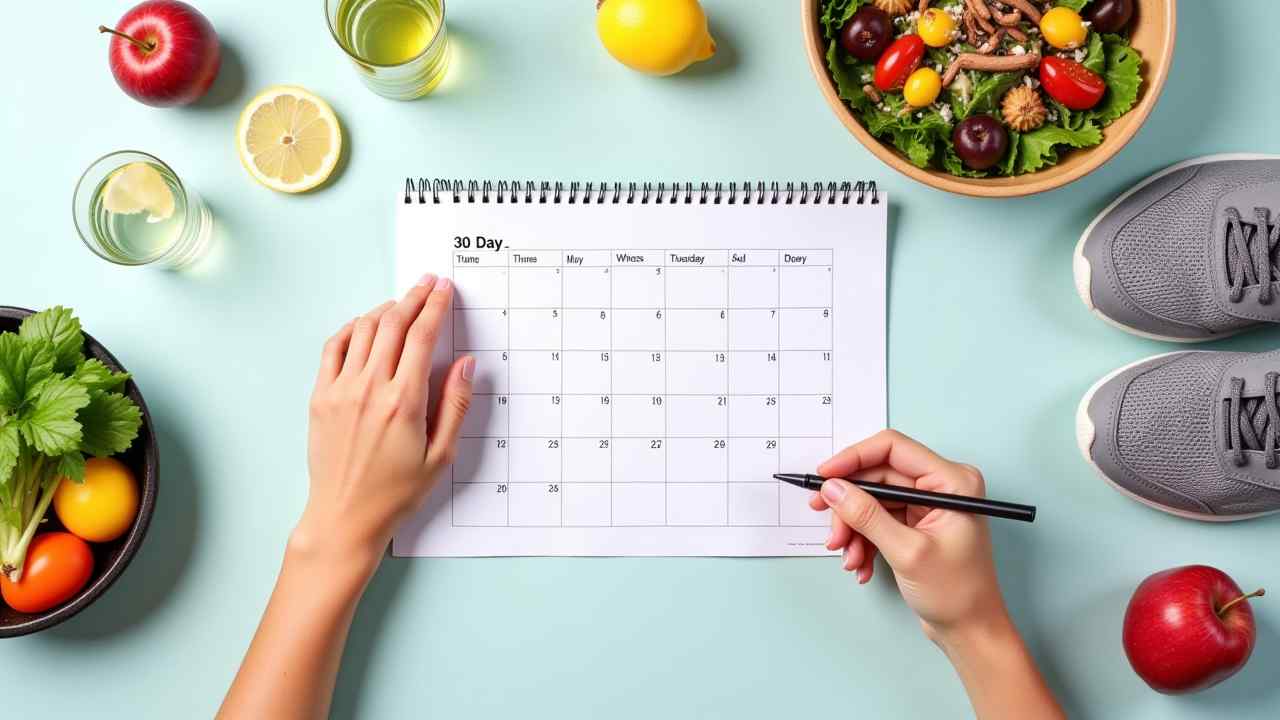 🗓️ The 30-Day Weight Loss Challenge (A Guide to Building Healthy Habits)