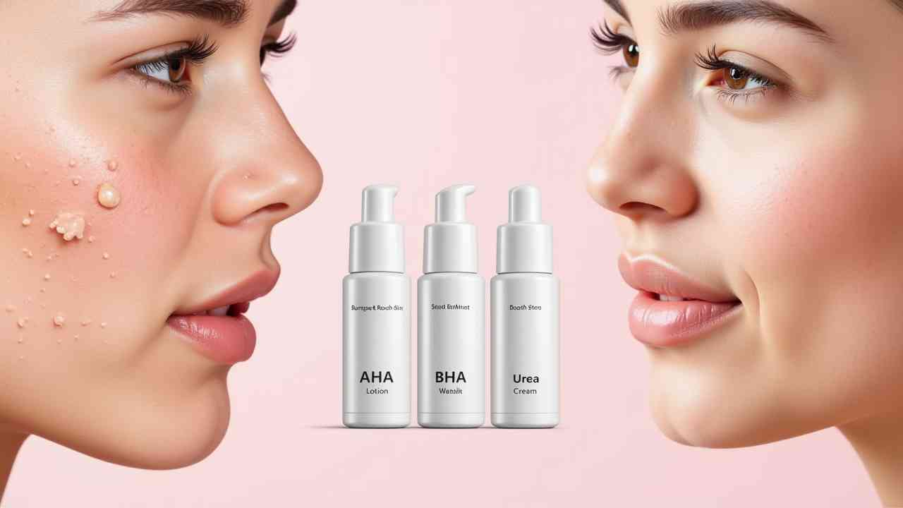 🧪 The Best Body Exfoliants: AHA, BHA & Urea (A Dermatologist's Guide)