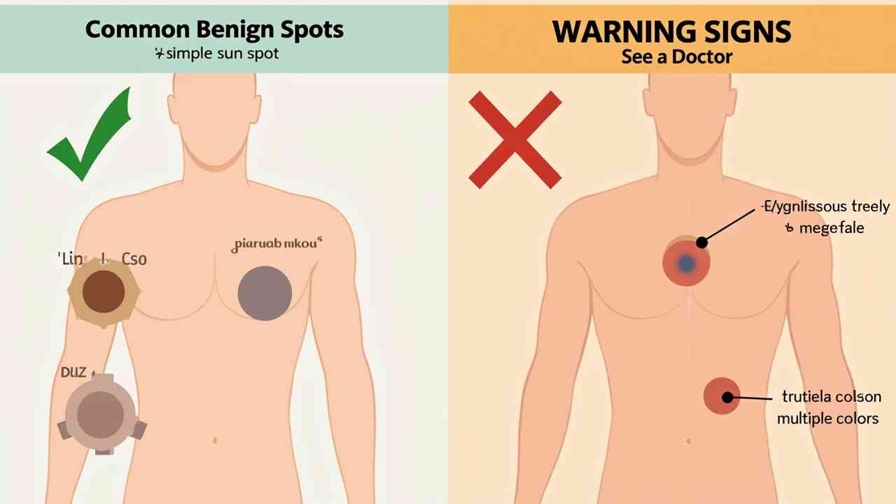 ๐ฉบ Black Spots on Skin: A Dermatologist's Guide (When to Worry)