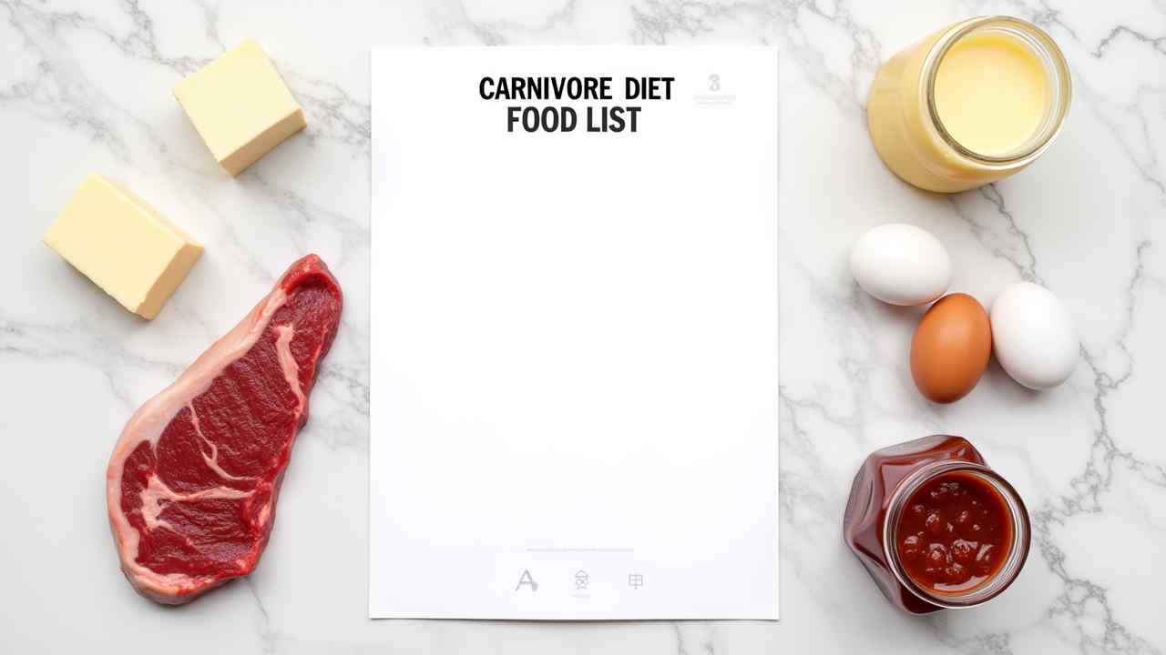 🥩 Printable Carnivore Diet Food List PDF [The Ultimate Guide]