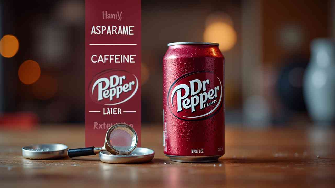 Diet Dr Pepper Ingredients ๐ฅค๐งช