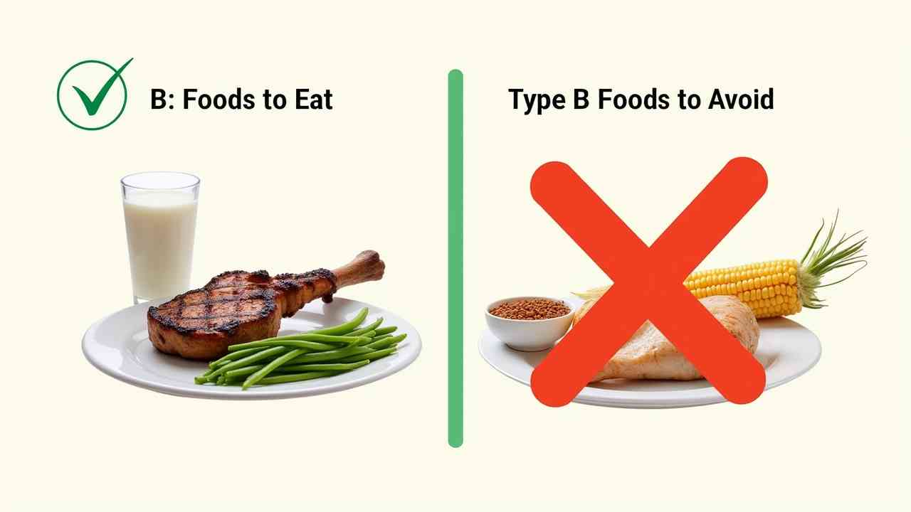 ๐ฉธ A Guide to the B Positive Blood Type Diet (The 'Nomad' Food List)