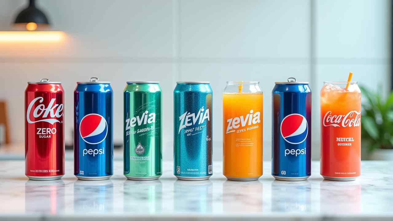 🥤 A Guide to Diet Soft Drinks Without Aspartame (2025 Brands)