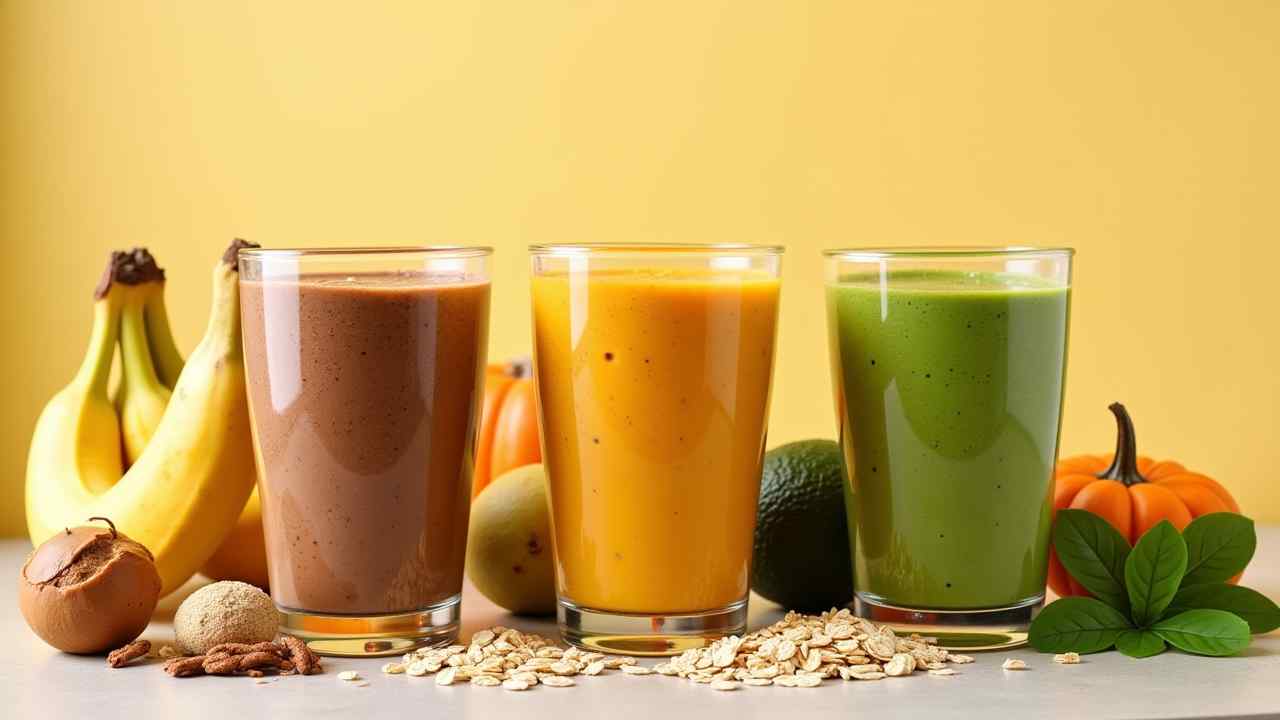 💪 3 Healthy Smoothies for Weight Gain (High-Calorie Recipes)