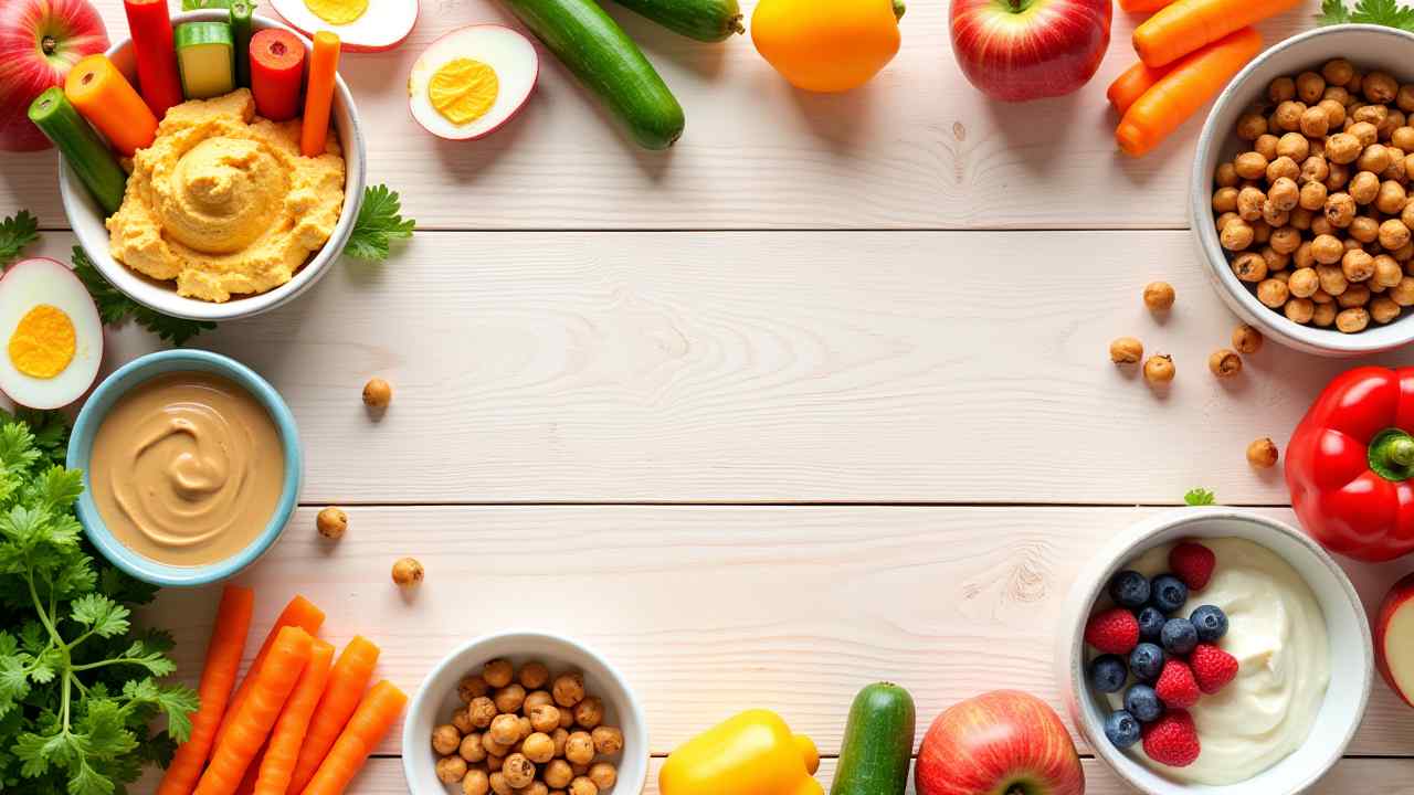 🍎 8 Easy & Healthy Vegetarian Snacks (Delicious Ideas!)