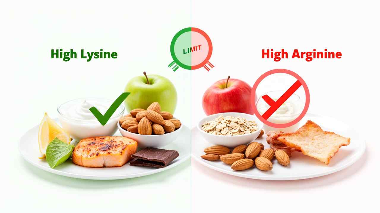 🍎 The Herpes Diet Food List (Lysine vs. Arginine)