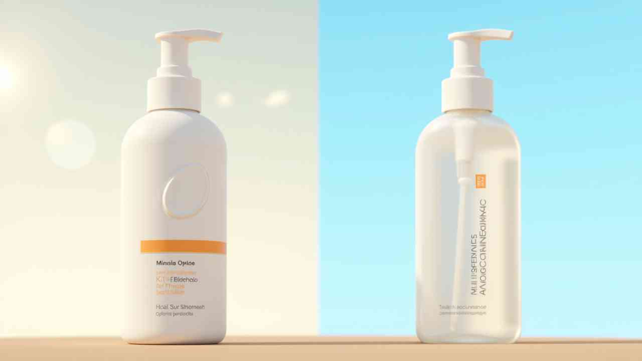 ☀️ How to Choose Between Mineral and Chemical Sunscreen (A 2025 Guide)