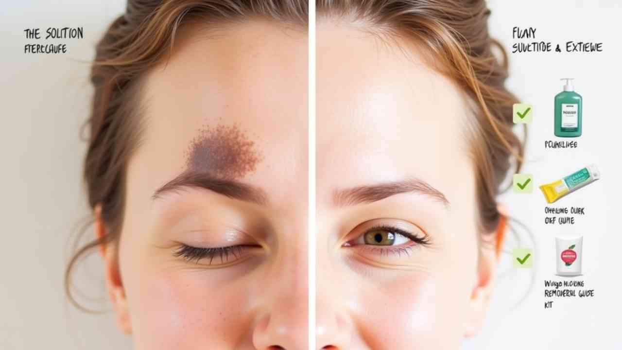 🎨 How to Clean Dye Stains From Your Forehead (5 Easy & Safe Methods)