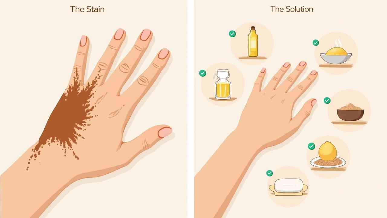 ๐จ How to Clean Henna Off Your Hands (5 Easy & Safe Methods)
