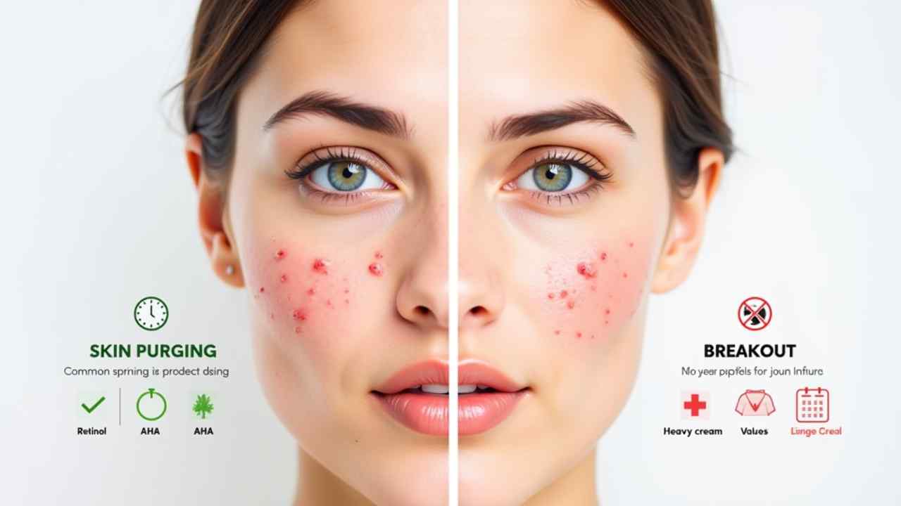 🤔 Skin Purging vs. Breakout: How to Tell the Difference (A Dermatologist's Guide)