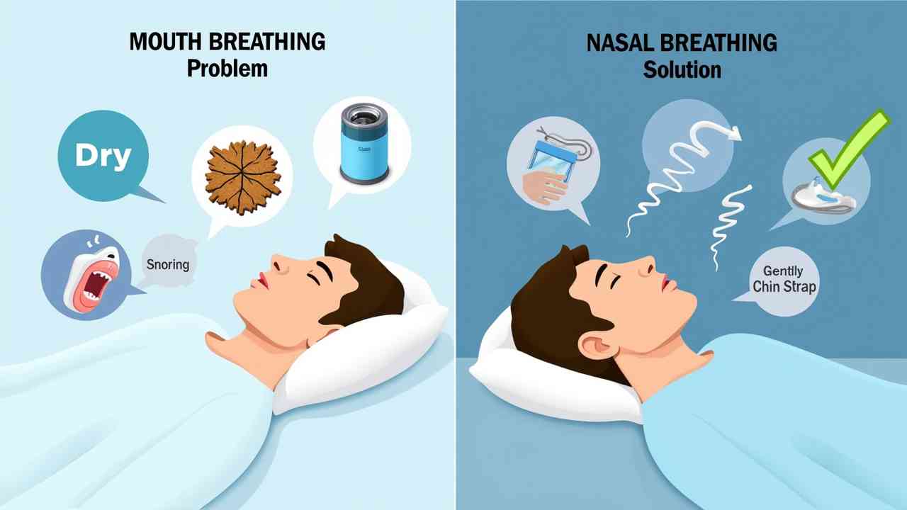 ๐ How to Keep Your Mouth Closed While Sleeping (A Doctor's Guide)