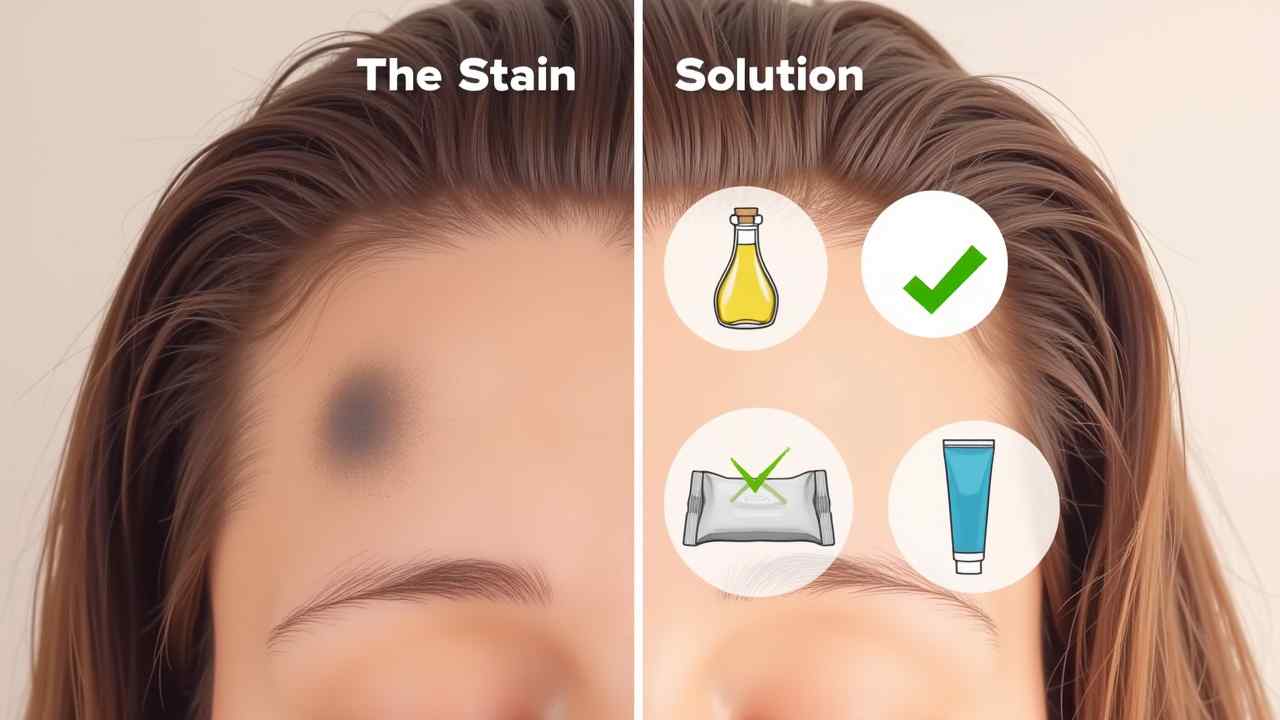 🎨 How to Remove Hair Color From Your Forehead (5 Easy & Safe Methods)
