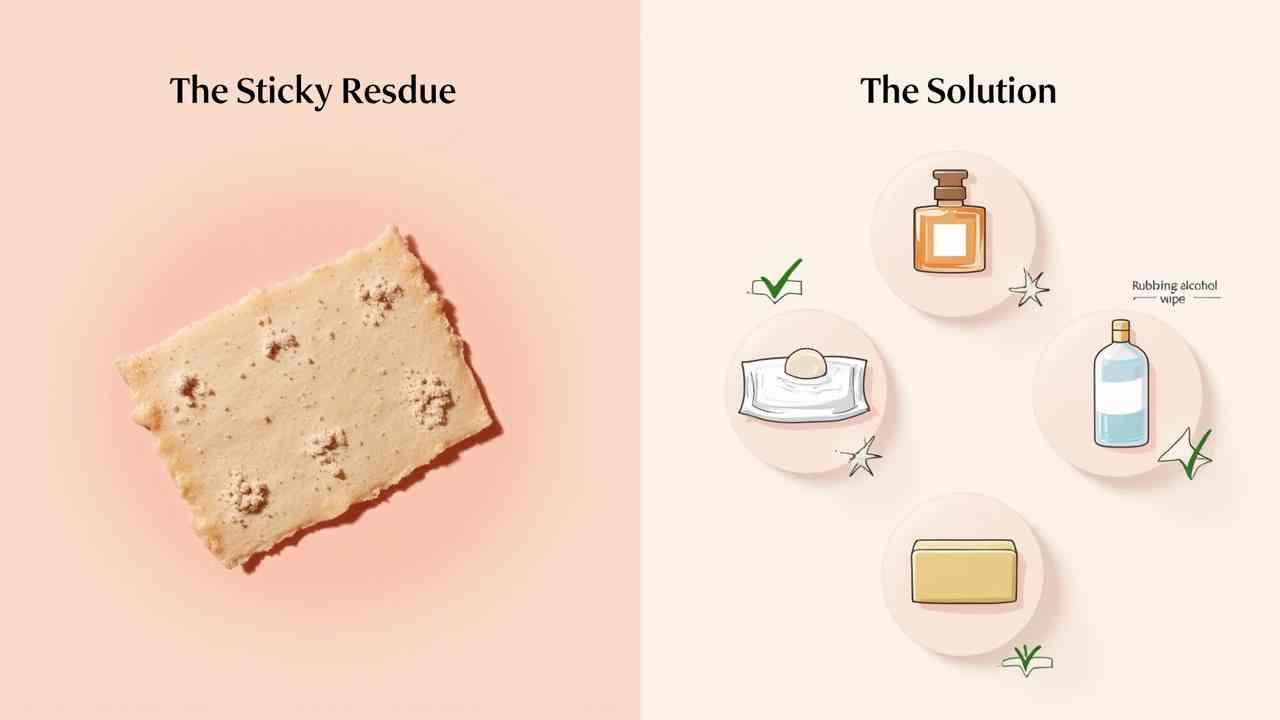 🩹 How to Remove Sticky Residue From Skin (4 Easy & Safe Methods)
