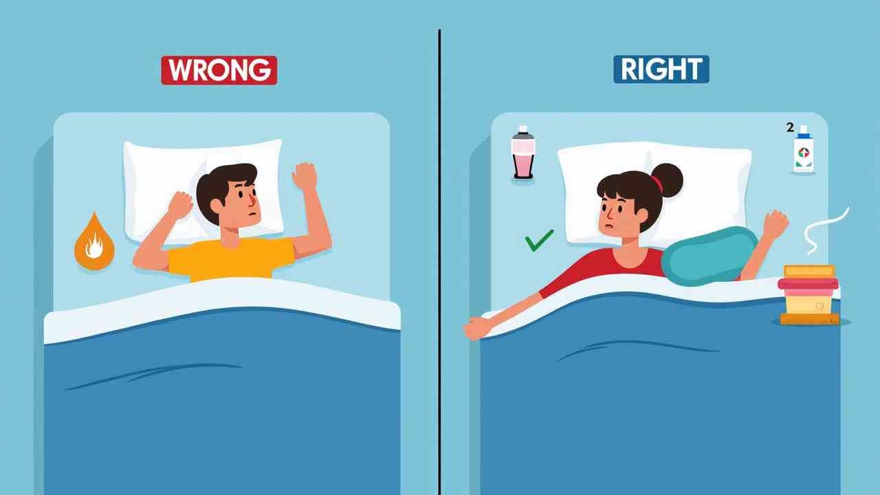 👃 How to Sleep with a Blocked Nose (A Guide to Breathing Easier)