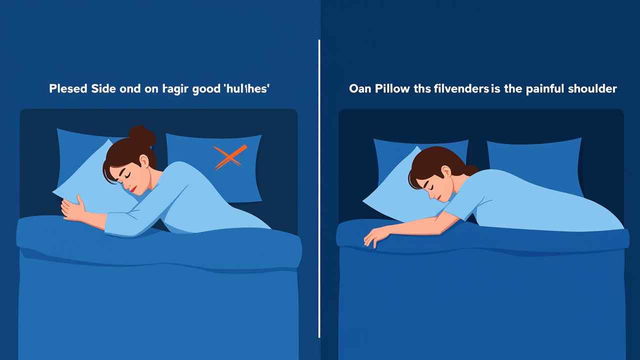 🩺 How to Sleep with Calcific Tendonitis (A Guide to a Pain-Free Night)
