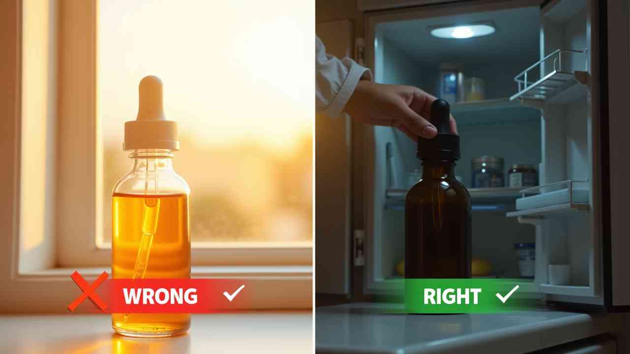 💡 How to Store Vitamin C Serum (A Guide to Keeping It Potent!)