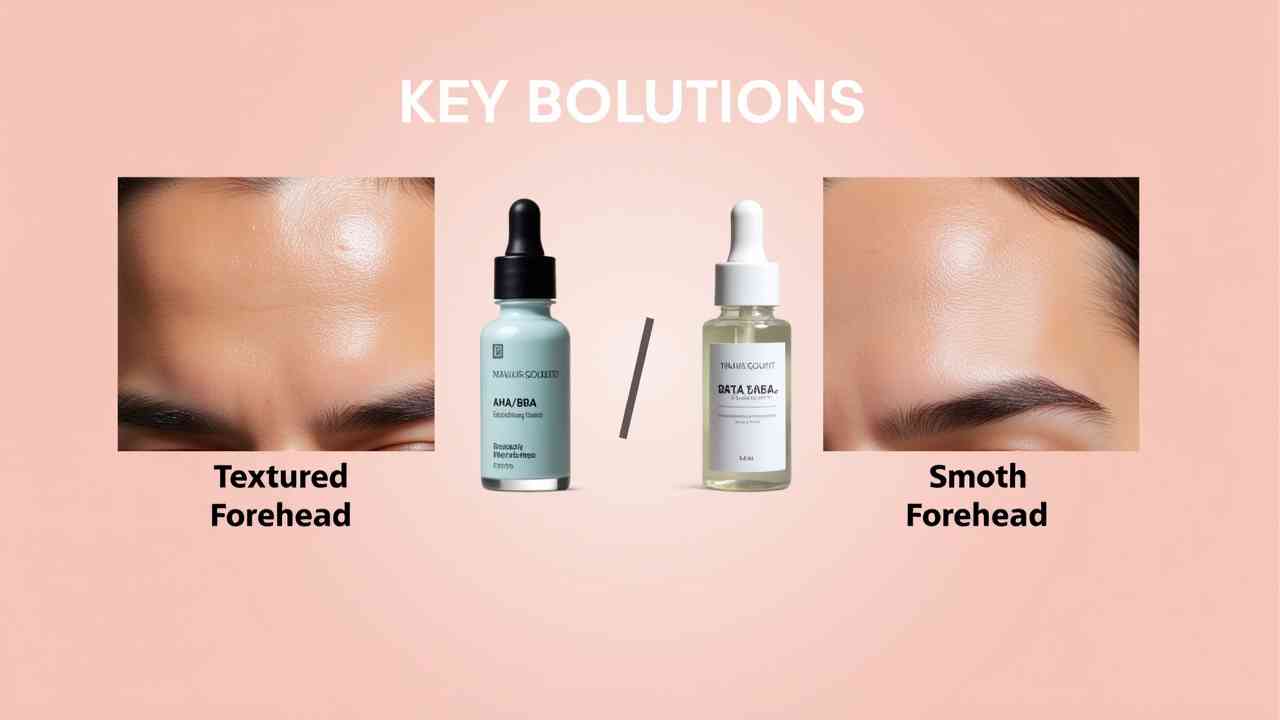 ✨ How to Treat Textured Skin on Your Forehead (A Dermatologist's Guide)