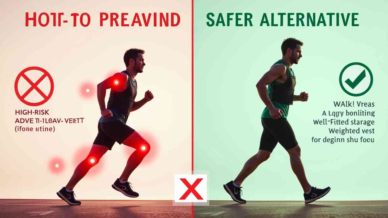 ๐ฅ Jogging with a Weighted Vest: A Guide to the Pros and Serious Risks