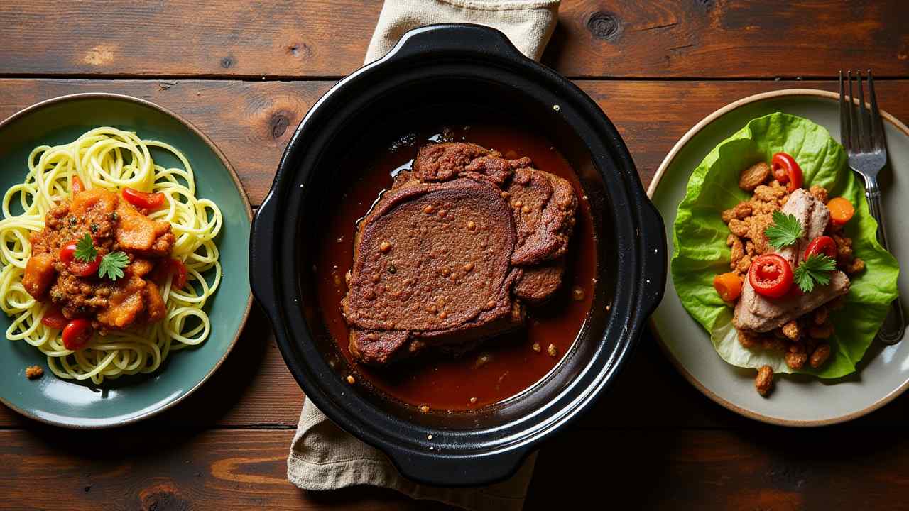 🍲 3 Easy Keto Diet Slow Cooker Recipes (Set It & Forget It!)