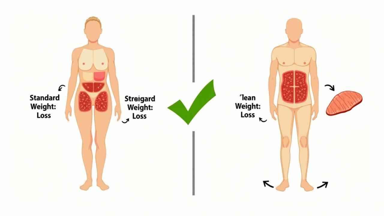 💪 A Guide to Lean Weight Loss (Losing Fat, Not Muscle!)