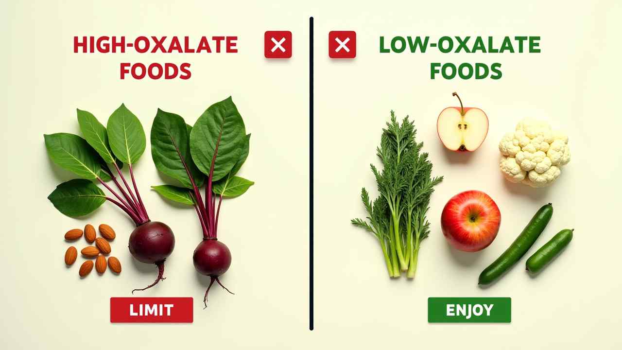 ๐ฉบ A Guide to the Low-Oxalate Diet (For Kidney Stone Prevention)