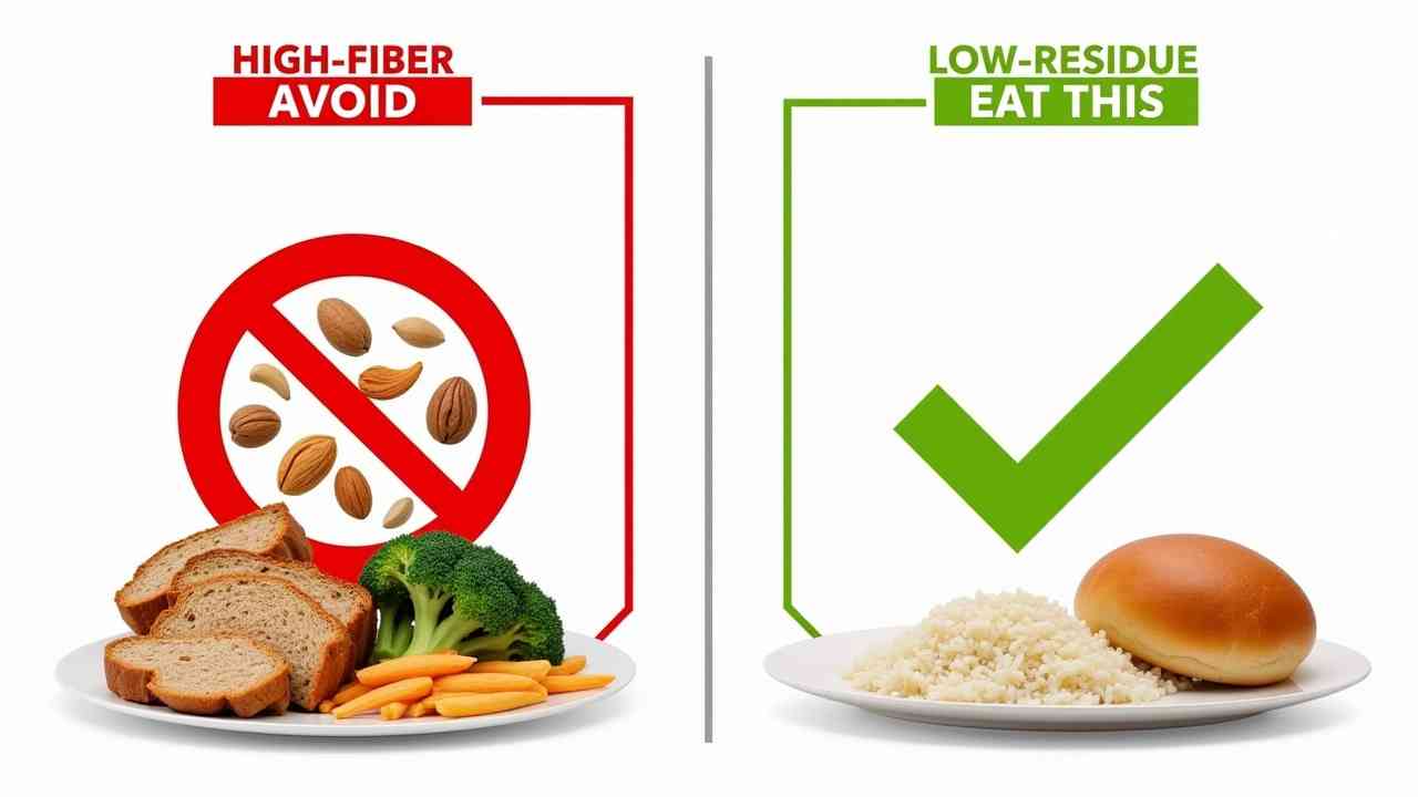 🩺 A Guide to the Low-Residue Diet for Colonoscopy Prep