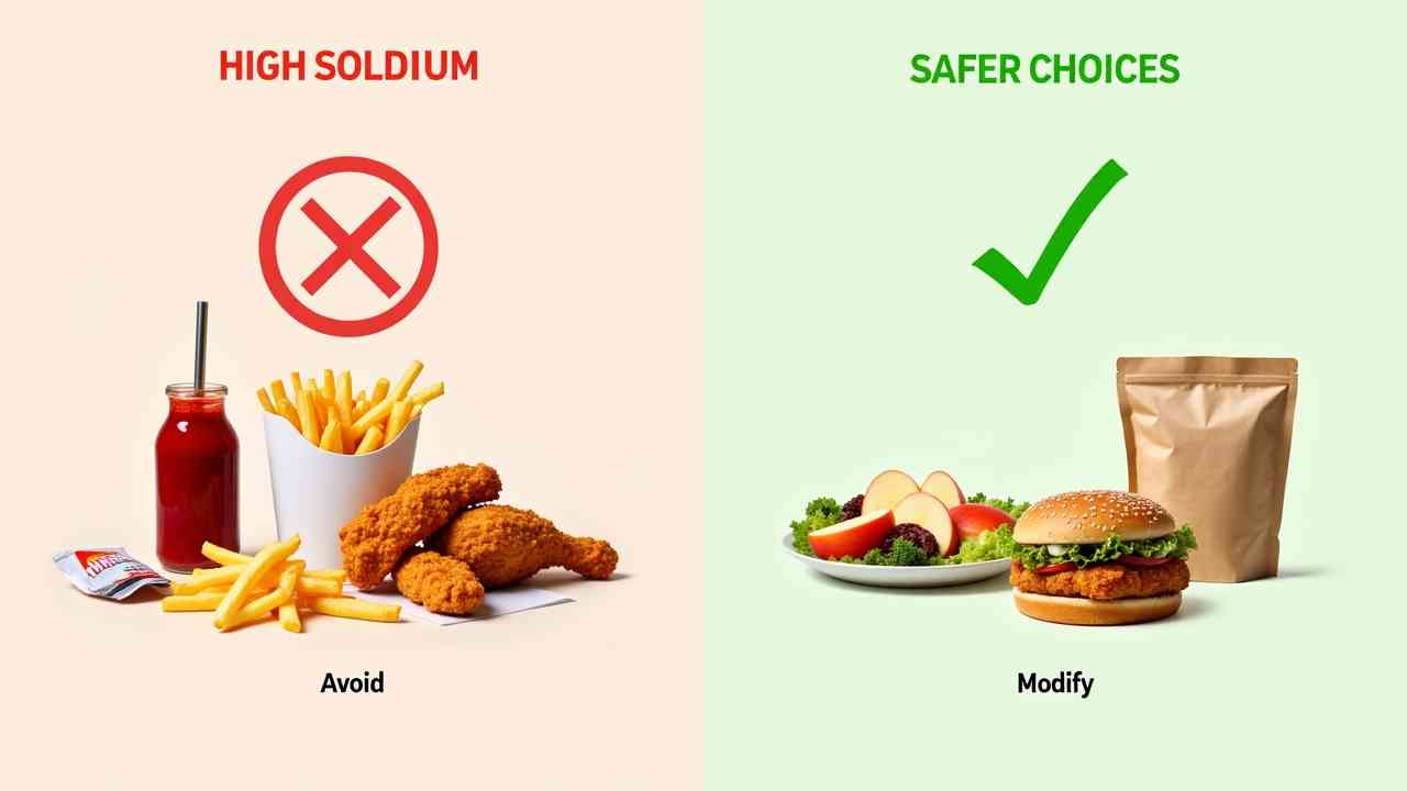 ๐ง How to Eat Low-Sodium at Fast Food Restaurants (A Survival Guide)