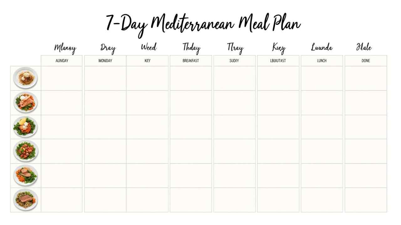 ☀️ Your Mediterranean Diet Meal Plan PDF [A 7-Day Guide]