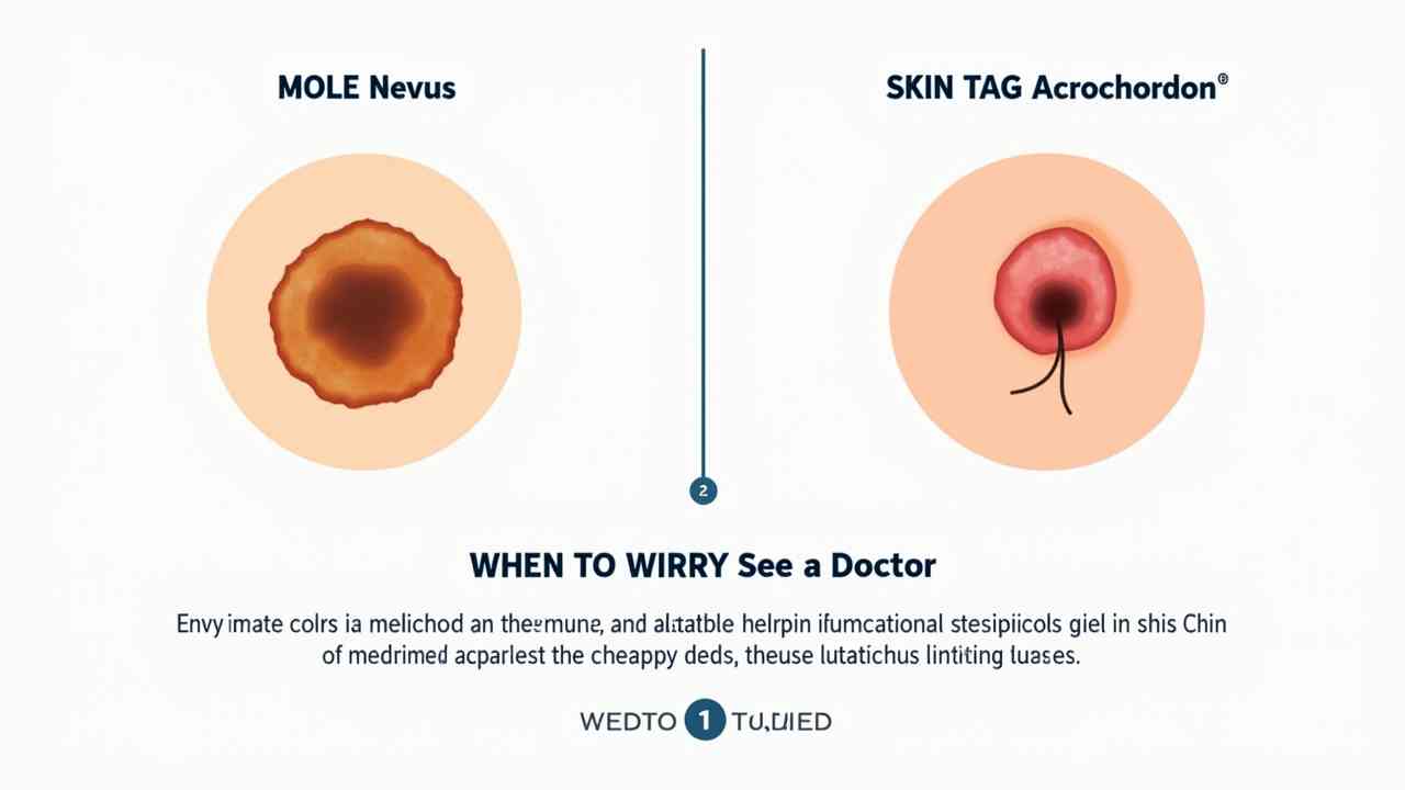 🩺 Moles vs. Skin Tags: A Dermatologist's Guide to What's on Your Skin