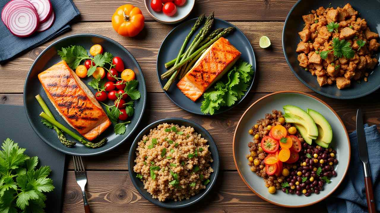 ๐ 5 Easy High-Protein Diet Dinner Ideas (Ready in 30 Minutes!)