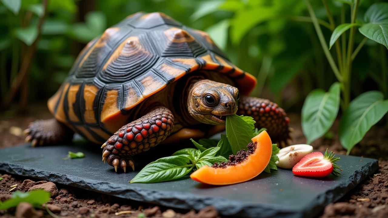 🐢 The Ultimate Red-Footed Tortoise Diet (A Complete Feeding Guide)