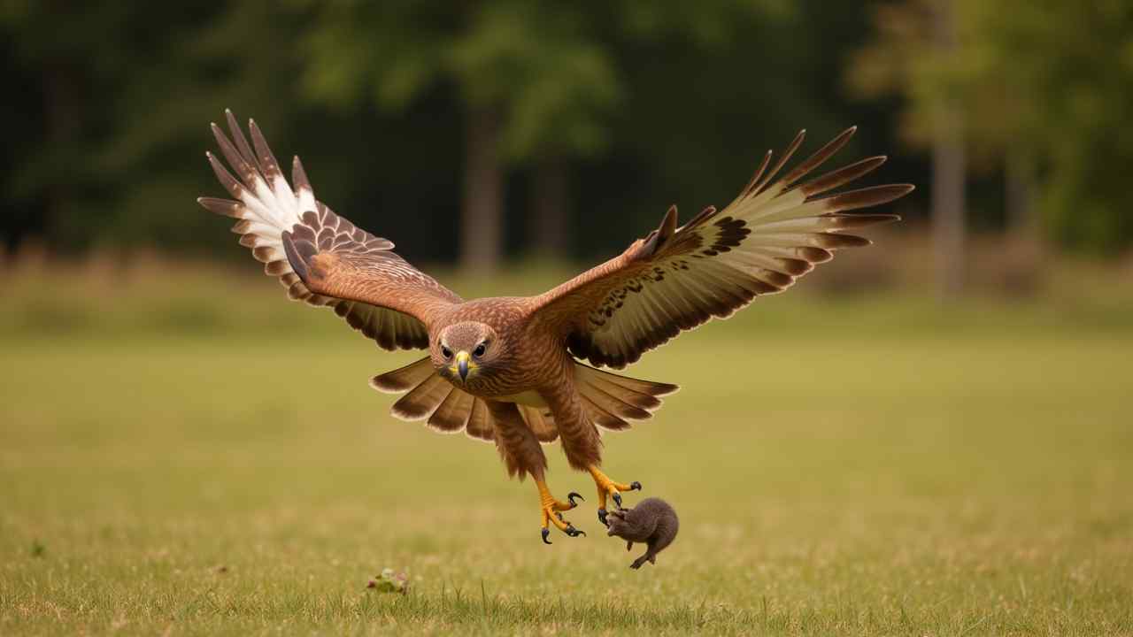 Red-Tailed Hawk Diet 🦅 (Raptor!)