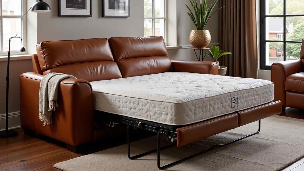 🛋️ A Buyer's Guide to the Sleeper Sofa in Leather (Pros, Cons & Tips)