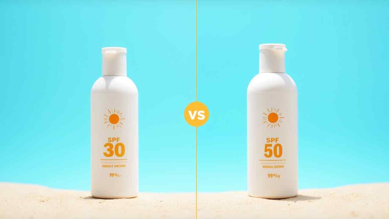 ☀️ SPF 30 vs. SPF 50: Which Sunscreen is Actually Better for You?