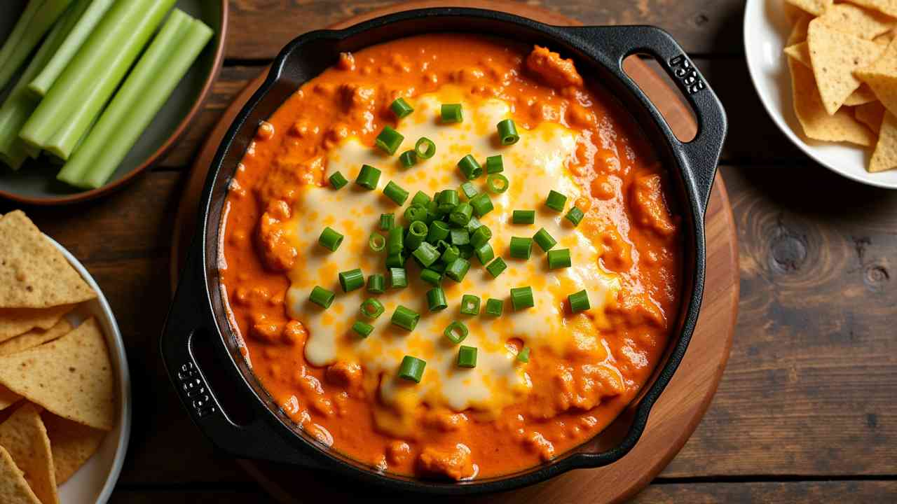 🌶️ The Ultimate Vegan Buffalo Chicken Dip Recipe (Easy & Creamy)