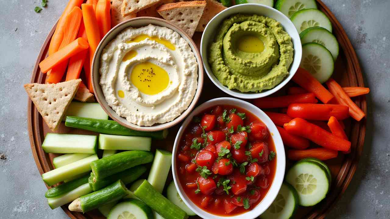 🥑 5 Easy & Delicious Vegan Dips (Beyond Just Hummus!)