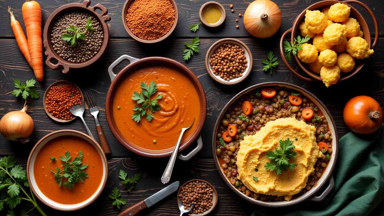 🍲 5 Easy & Hearty Vegan Lentil Recipes (Protein-Packed!)
