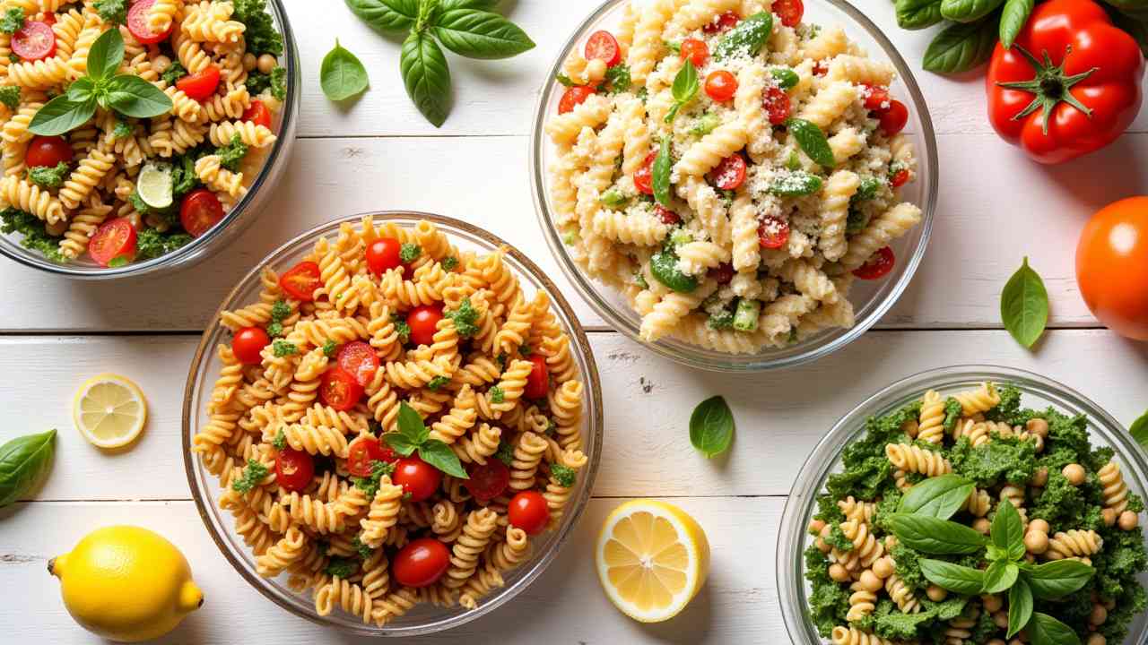 🥗 5 Easy Vegan Pasta Salad Recipes (Fresh, Hearty & Delicious!)