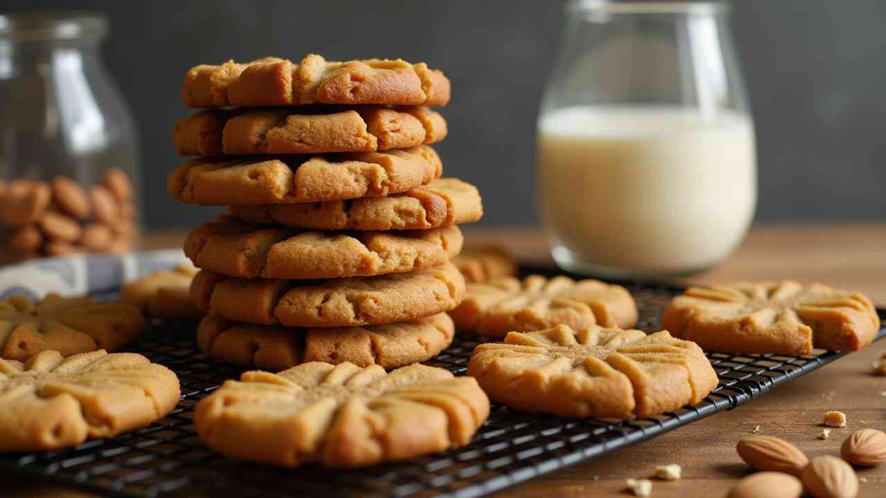 Easy Vegan Peanut Butter Cookies 🥜✨