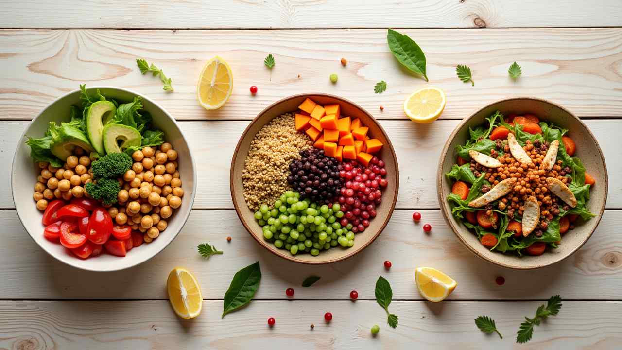 🥗 3 Hearty & Delicious Vegan Salad Recipes (Easy & Healthy!)