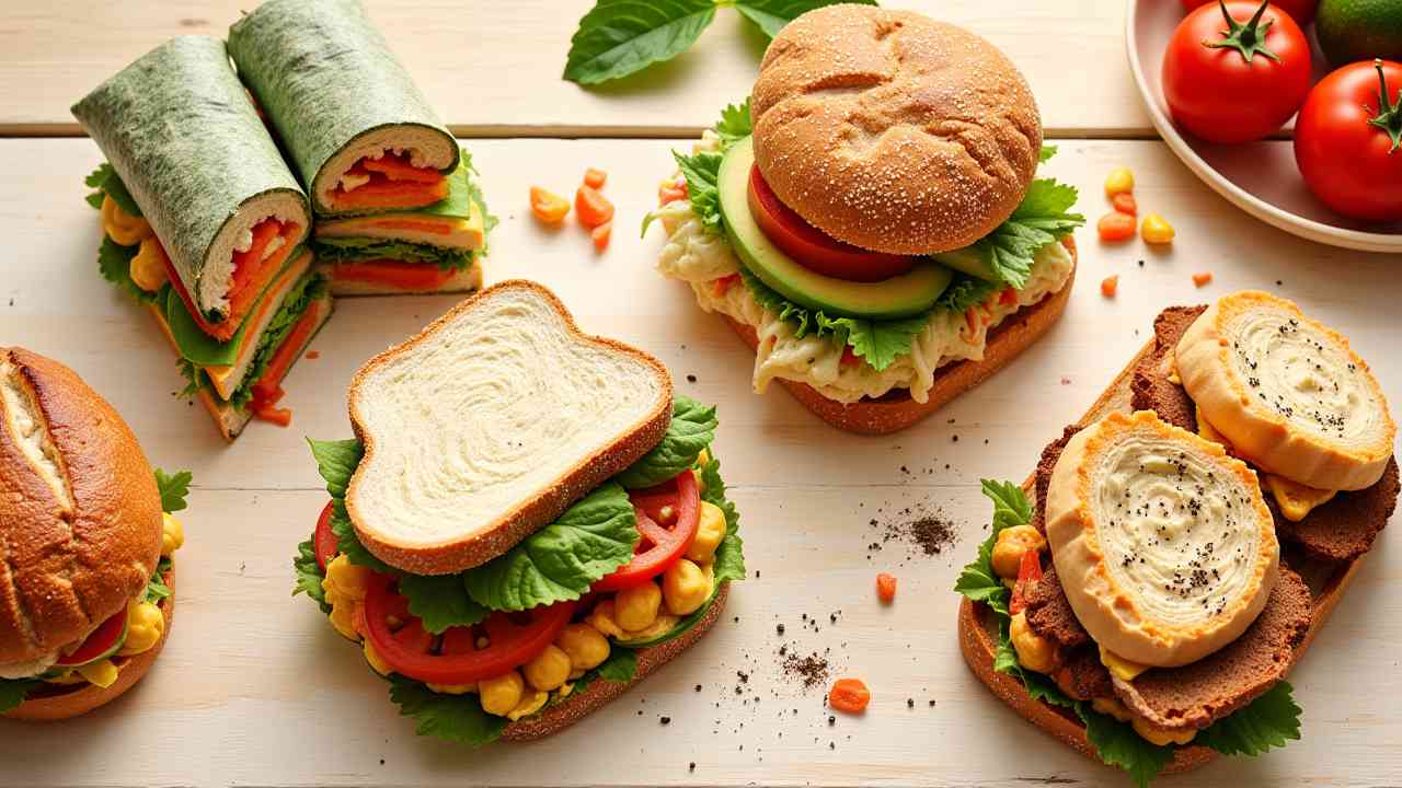 🥪 5 Delicious Vegan Sandwiches (Easy & Satisfying!)
