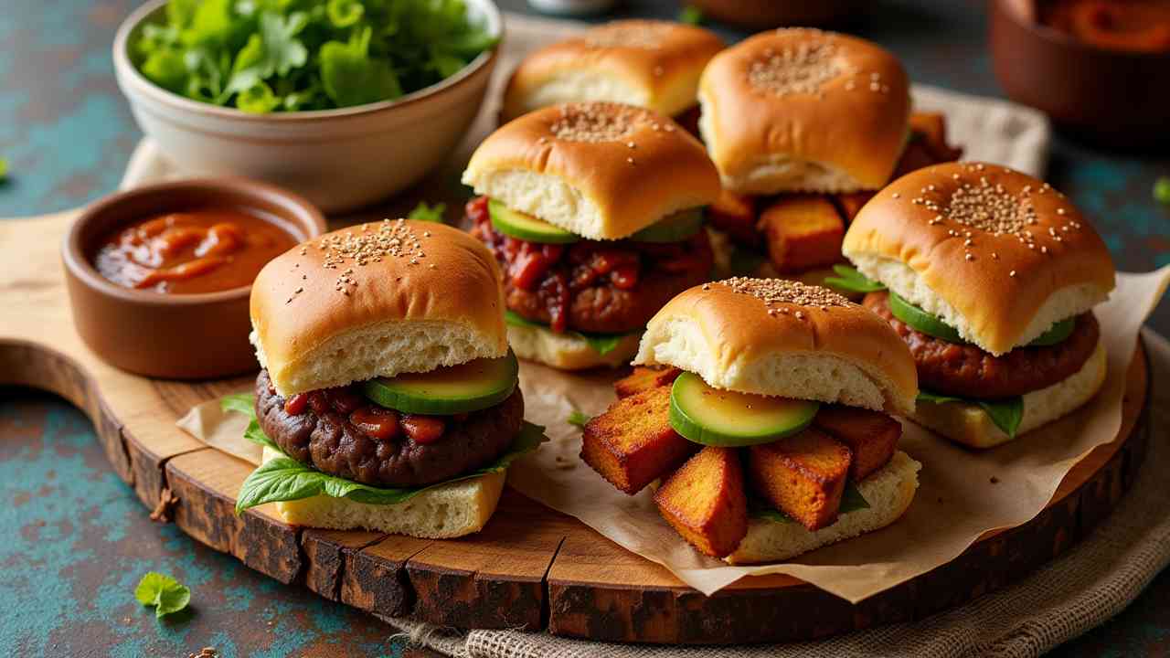 🍔 5 Easy & Delicious Vegan Sliders (Perfect Party Food!)