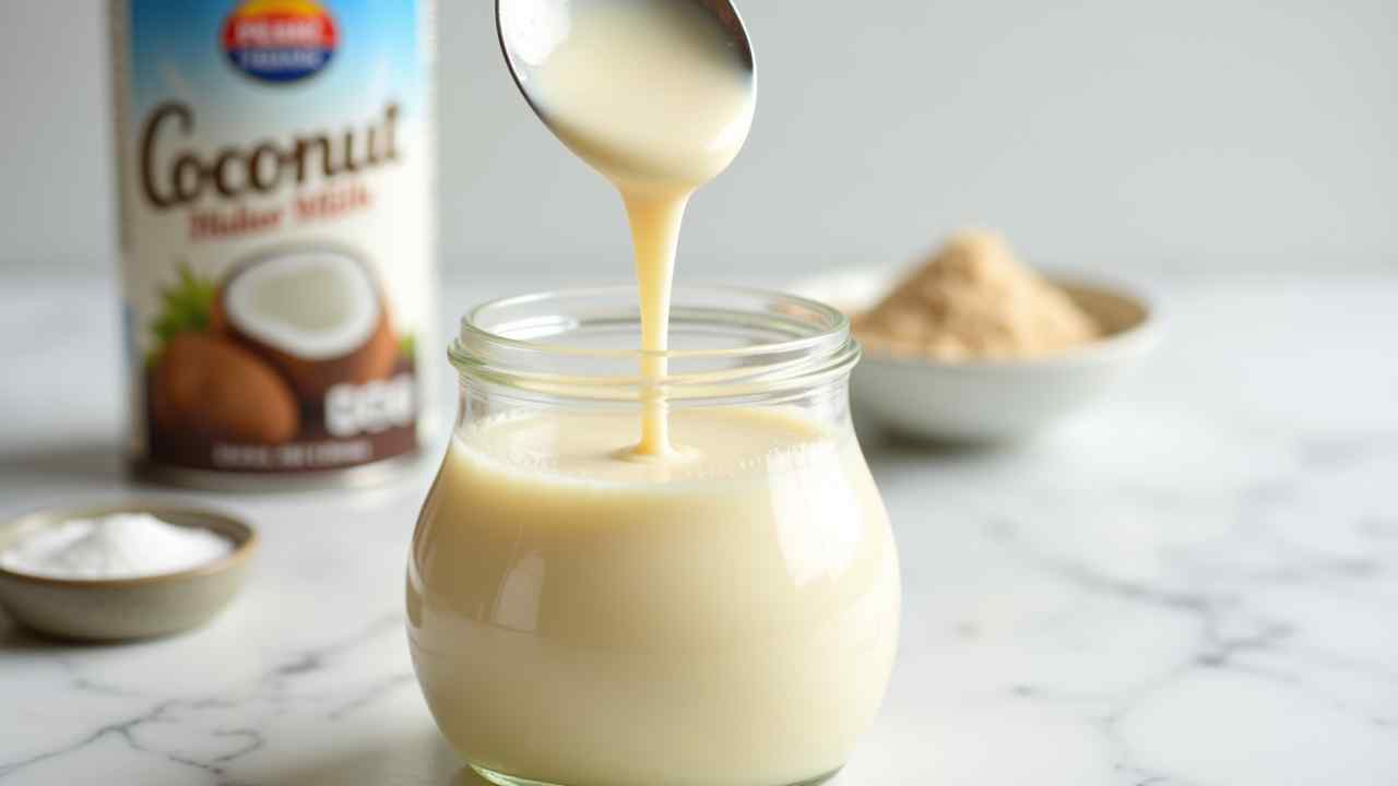 🥥 How to Make Vegan Sweetened Condensed Milk (Easy 2-Ingredient Recipe!)