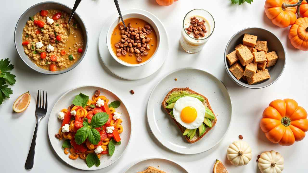 🍳 5 Easy & Healthy Vegetarian Breakfast Recipes