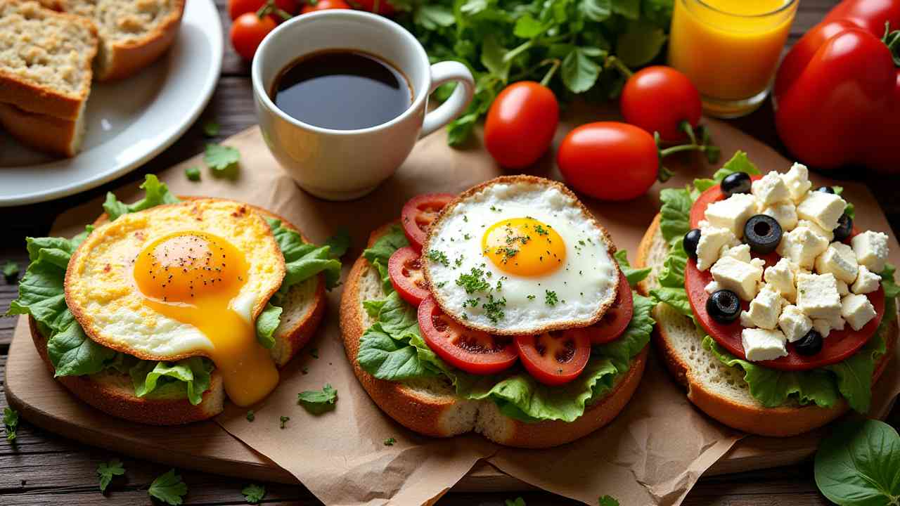 🍳 5 Easy Vegetarian Breakfast Sandwiches (Hearty & Delicious!)