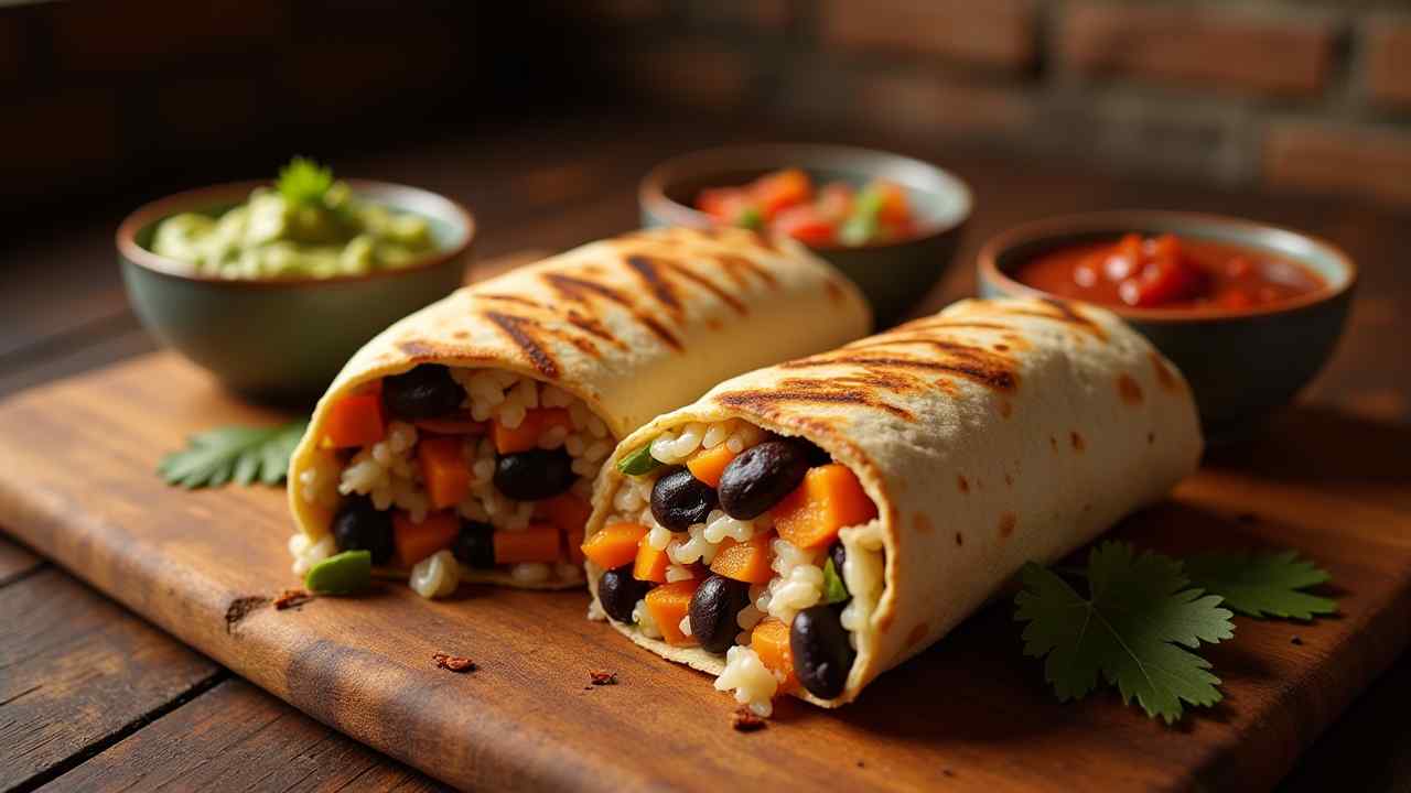 🌯 The Best Hearty Vegetarian Burrito Recipe (Easy & Delicious!)