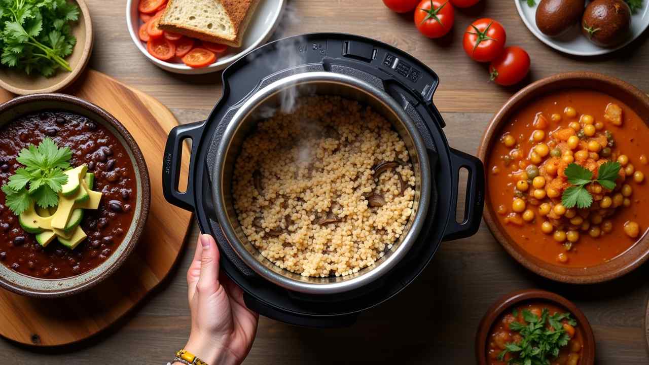 🍲 3 Quick & Hearty Vegetarian Instant Pot Recipes (Easy Weeknight Meals!)