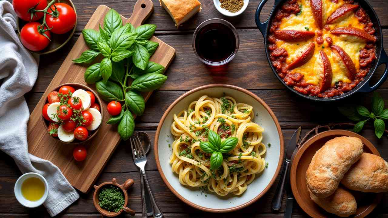 🍝 5 Classic Vegetarian Italian Recipes (Easy & Delicious!)