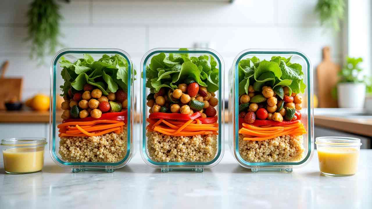 ๐ฅ 5 Easy Vegetarian Meal Prep Ideas (For a Healthy Week!)